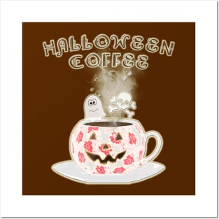 Halloween Coffee Posters and Art